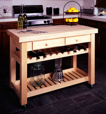 Kitchen island for U-Build